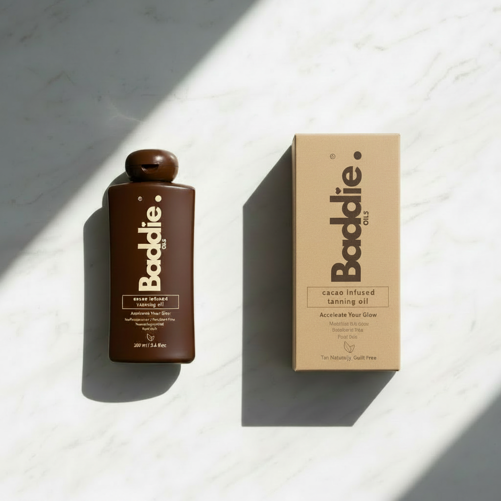 Cacao Infused Tanning Oil
