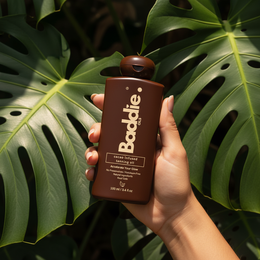 Cacao Infused Tanning Oil